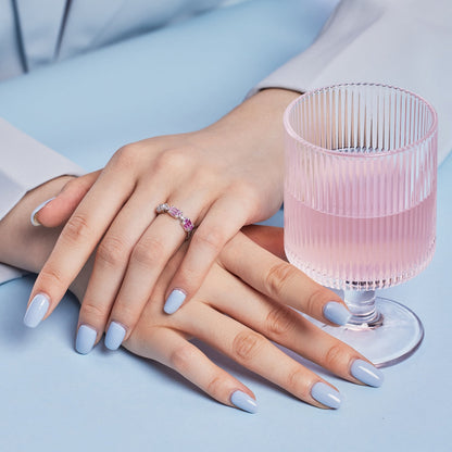 [Amore Jewelry]Unique Colorful Emerald Cut Party Ring