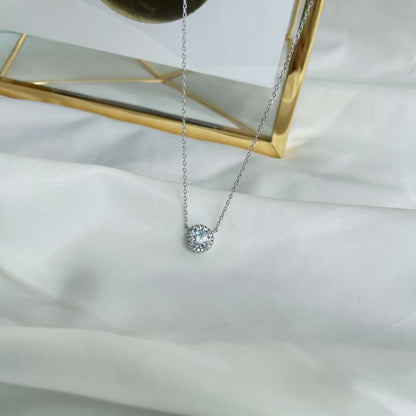 [Amore Jewelry]Luxurious Round Cut Necklace