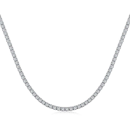 [Amore Jewelry]Elegant Tennis Chain Necklace