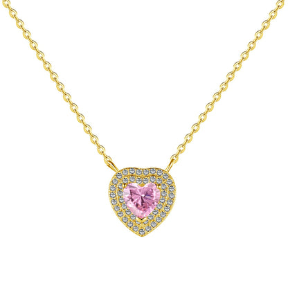 [Amore Jewelry]Exquisite Heart Shape Necklace