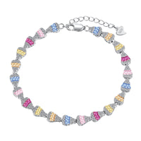[Amore Jewelry]Radiant Water Drop Shape Daily Bracelet