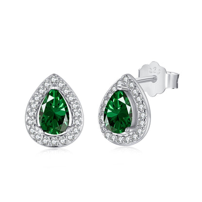 [Amore Jewelry]Luxurious Water Drop Shape Earrings