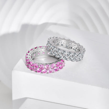 [Amore Jewelry]Sparkling Full Heart Ring