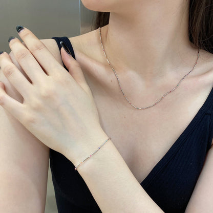 [Amore Jewelry]Unique Colorful Daily Bracelet