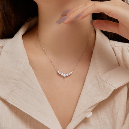 [Amore Jewelry]Dainty Colorful Heart Necklace