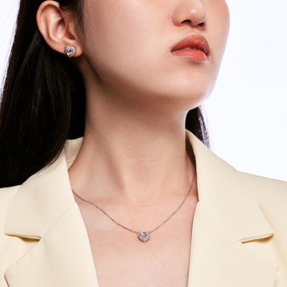 [Amore Jewelry]Exquisite Heart Shape Necklace