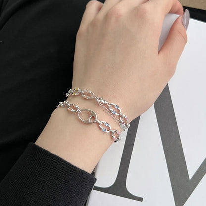 [Amore Jewelry]Dazzling Colorful Daily Bracelet