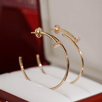 [Amore Jewelry]JUSTE EARRINGS DIAMONDS 1.8MM