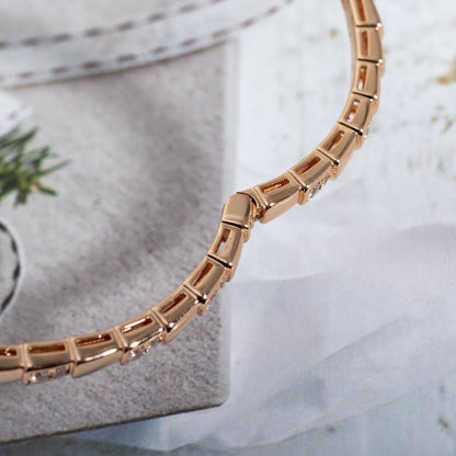 [Amore Jewelry]SERPENTI BRACELET PINK GOLD DIAMOND