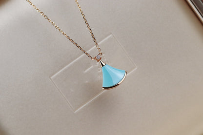 [Amore Jewelry]DREAM NECKLACE TURQUOISE PINK GOLD