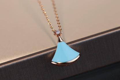 [Amore Jewelry]DREAM NECKLACE TURQUOISE PINK GOLD