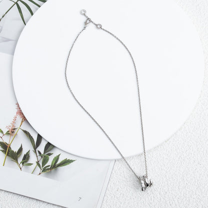 [Amore Jewelry]SERPENTI SILVER NECKLACE DIAMOND