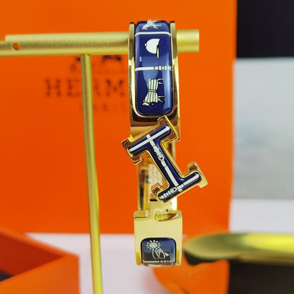 [Amore Jewelry]H COUVERTURES DARK BLUE BRACELET