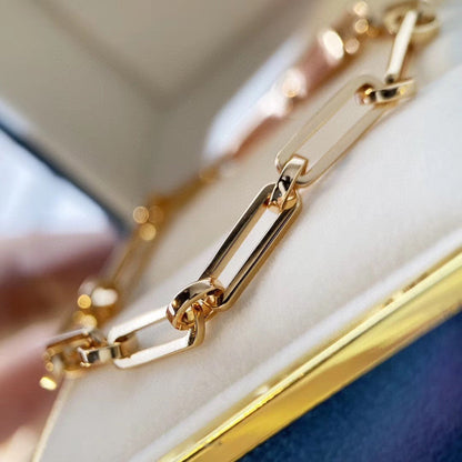 [Amore Jewelry]CHAINE BRACELET SMALL MODEL DIAMOND