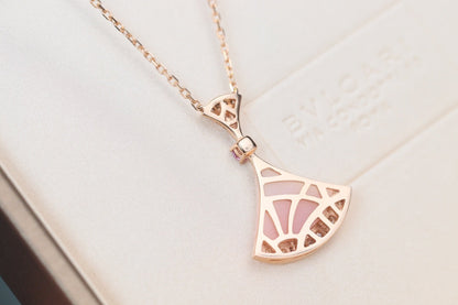 [Amore Jewelry]DREAM NECKLACE PINK MOP DIAMOND