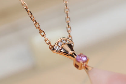 [Amore Jewelry]DREAM NECKLACE PINK MOP DIAMOND