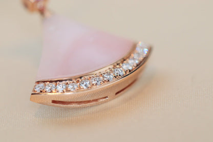 [Amore Jewelry]DREAM NECKLACE PINK MOP DIAMOND