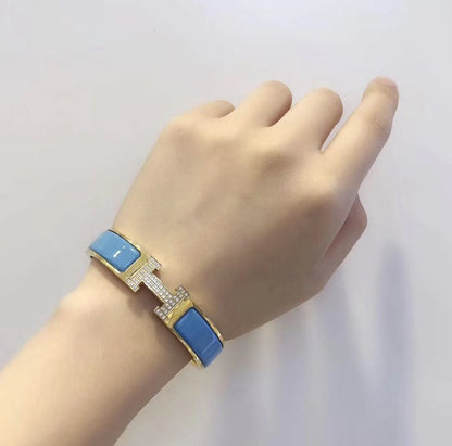 [Amore Jewelry]H CLOUD BLUE BRACELET GOLD DIAMOND