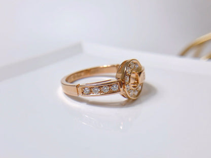 [Amore Jewelry]DREAM RING DIAMOND PINK GOLD