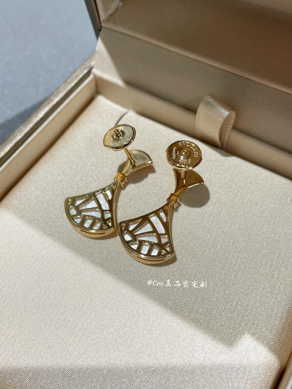 [Amore Jewelry]DREAM MOP 1 DIAMOND EARRINGS