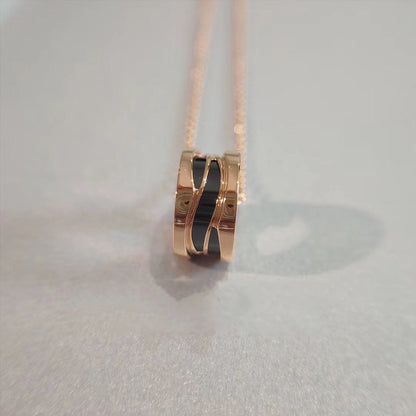 [Amore Jewelry]ZERO 1 NECKLACE PINK GOLD