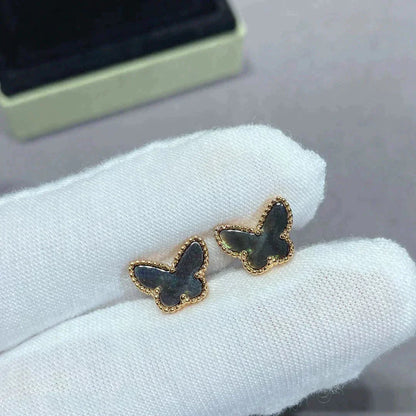[Amore Jewelry]BUTTERFLY DARK MOP  EARRINGS
