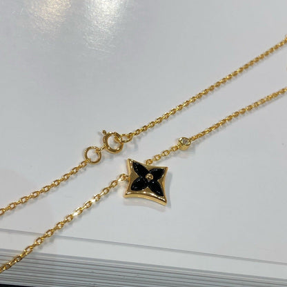 [Amore Jewelry]STAR BLACK MOP NECKLACE