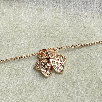 [Amore Jewelry]FLOWER DIAMOND NECKLACE