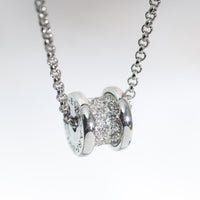 [Amore Jewelry]ZERO 1 SILVER DIAMOND NECKLACE