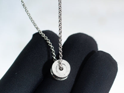 [Amore Jewelry]ZERO 1 SILVER DIAMOND NECKLACE