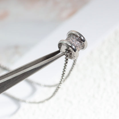 [Amore Jewelry]ZERO 1 SILVER DIAMOND NECKLACE