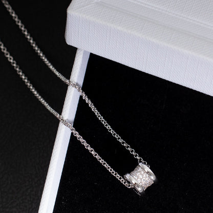 [Amore Jewelry]ZERO 1 SILVER DIAMOND NECKLACE