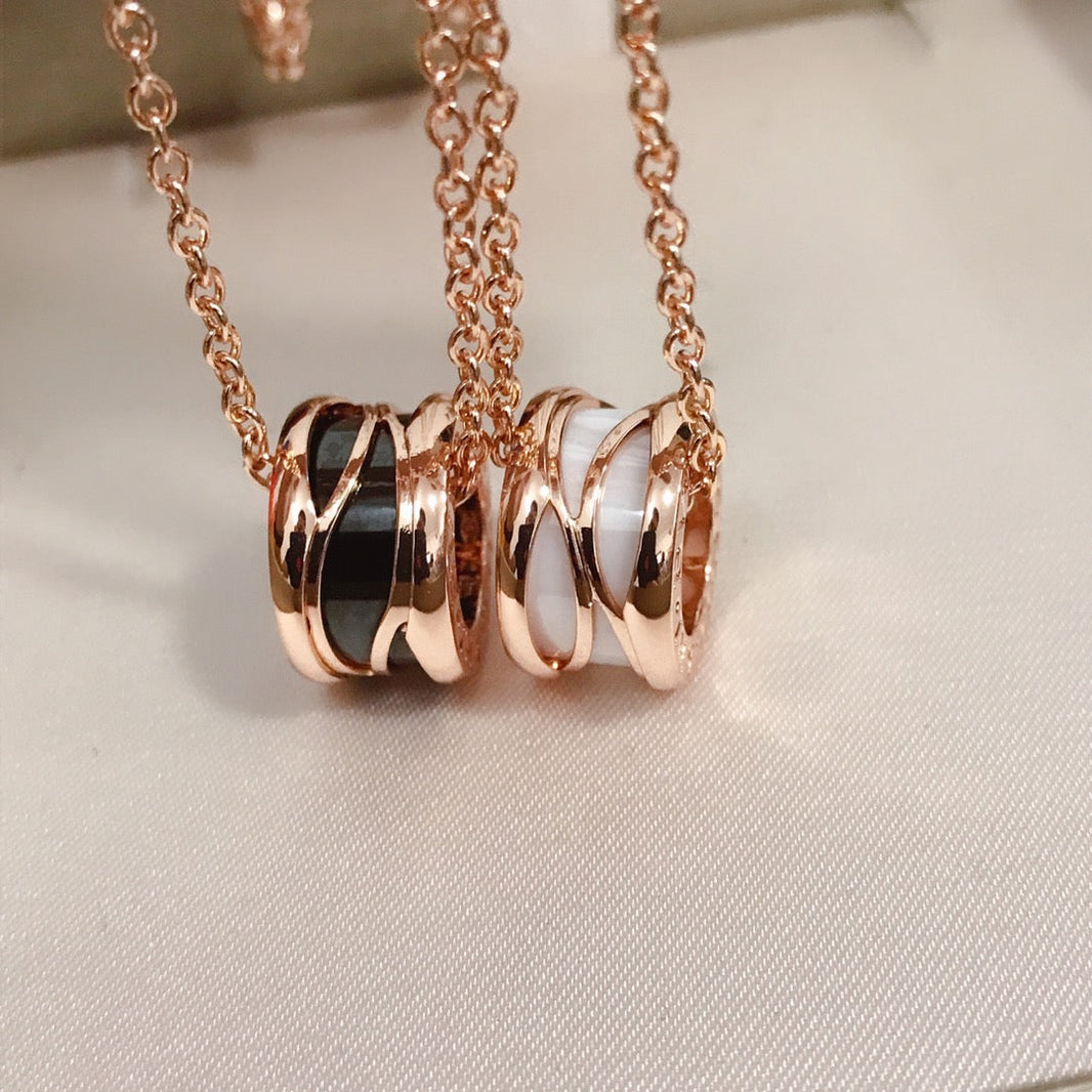 [Amore Jewelry]ZERO 1 FOUR BAND PINK GOLD CERAMIC