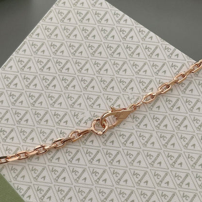 [Amore Jewelry]LUCKY SPRING 15 MOTIFS ROSE GOLD NECKLACE