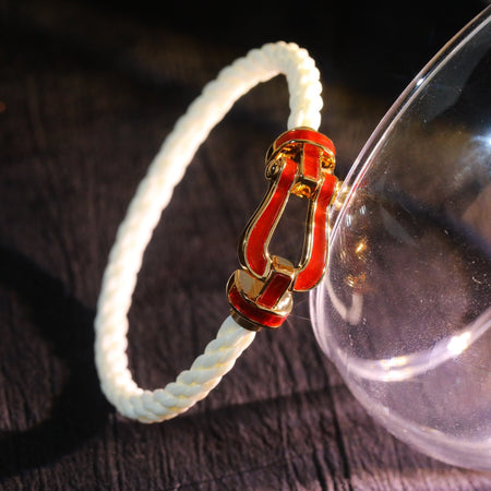 [Amore Jewelry]FORCE 10 WHITE TEXTILE DIAMOND PAVED