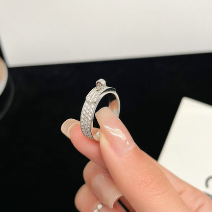 [Amore Jewelry]KELLY SILVER DIAMOND RING