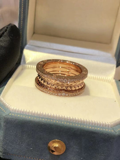 [Amore Jewelry]ZERO 1 ROCK DIAMOND PINK GOLD