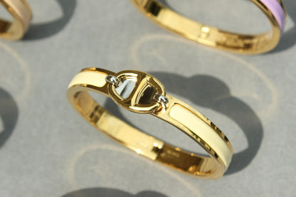 [Amore Jewelry]CLIC CHAINE GOLD BRACELET