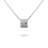 [Amore Jewelry]PERLEE PEDANT SIVLER DIAMOND NECKLACE