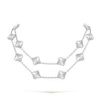 [Amore Jewelry]CLOVER 20 MOTIFS  LASER SILVER