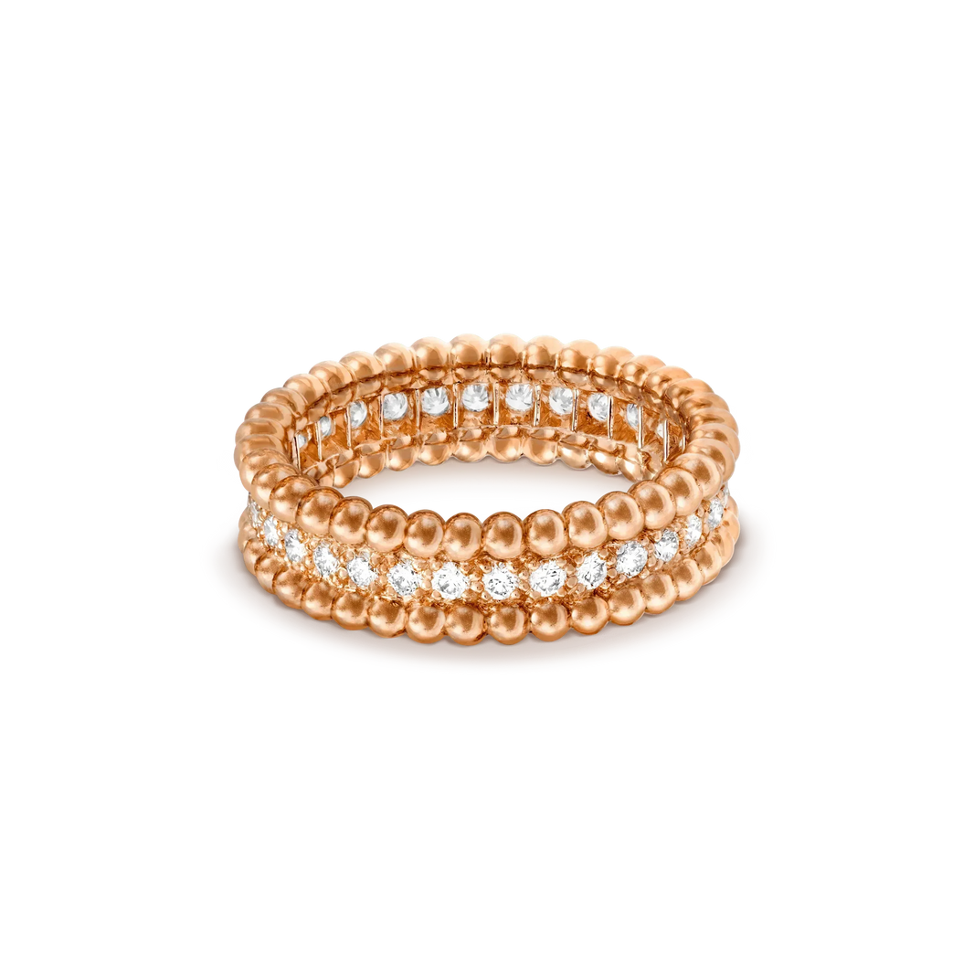 [Amore Jewelry]PERLEE DIAMOND ROSE GOLD RING