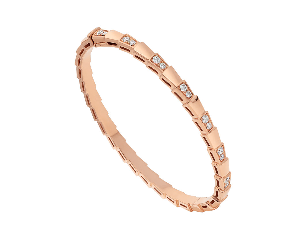 [Amore Jewelry]SERPENTI SMALL BRACELET PINK GOLD DIAMOND