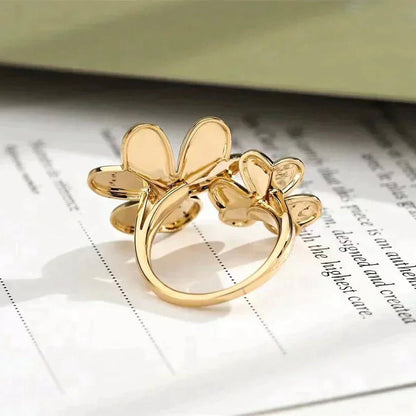 [Amore Jewelry]CLOVER COMOS GOLD DIAMOND RING