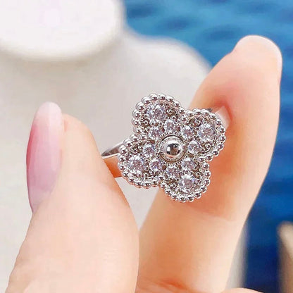 [Amore Jewelry]CLOVER DIAMOND RING