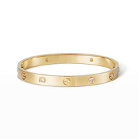 [Amore Jewelry]LOVE BRACELET 6.1MM 4 DIAMONDS