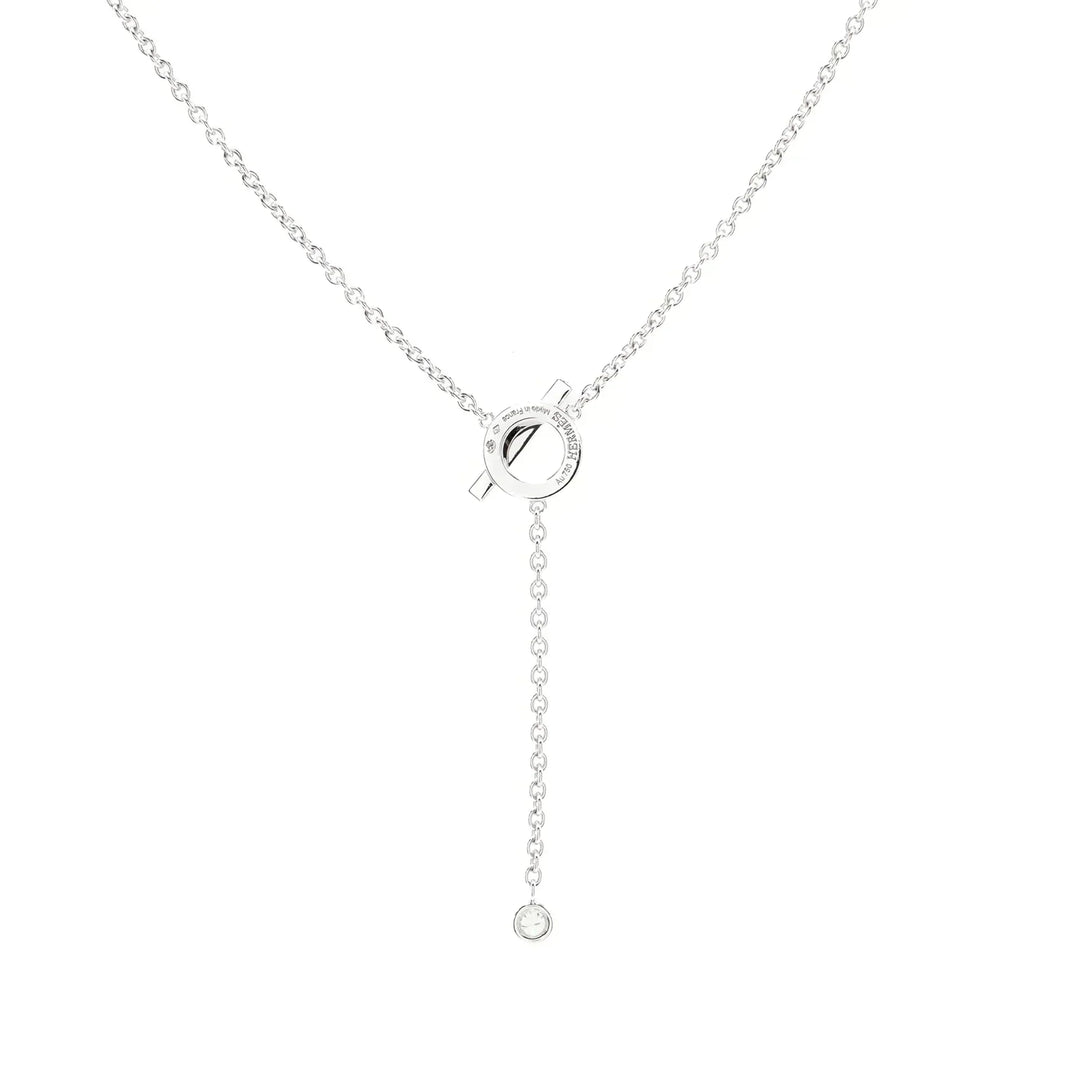 [Amore Jewelry]FINESSE SILVER DIAMOND NECKLACE