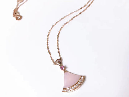 [Amore Jewelry]DREAM NECKLACE PINK MOP DIAMOND