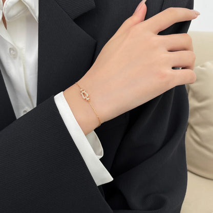 [Amore Jewelry]FORCE 10 SMALL CHAIN BRACELET