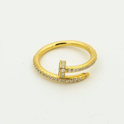[Amore Jewelry]JUSTE RING 1.8MM GOLD DIAMONDS
