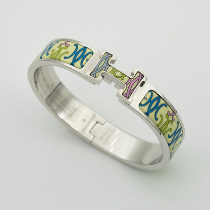 [Amore Jewelry]H BRACELET BEIGE MULTICOLOR